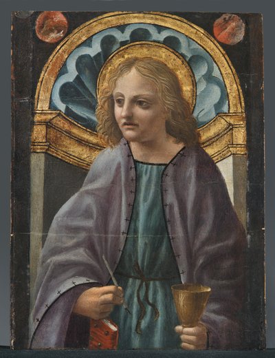 St.John the Evangelist 作： Master of the Pala Sforzesca