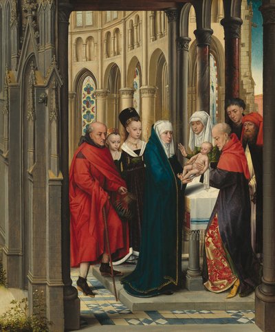 神殿でのプレゼンテーション 作： Master of the Prado "Adoration of the Magi"
