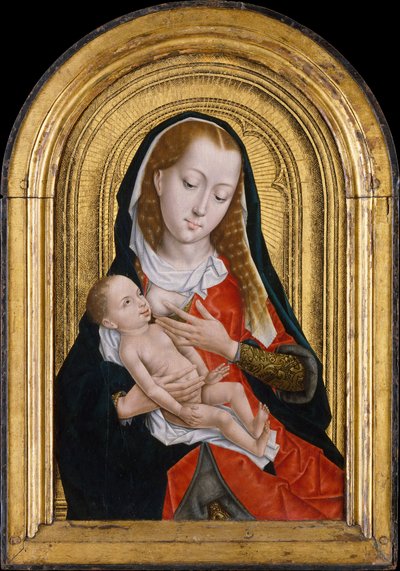 聖母子、1475-99 作： Master of the Saint Ursula Legend