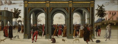 グリセルダの物語。パートII：追放、c.1490-1495 作： Master of the Story of Griselda