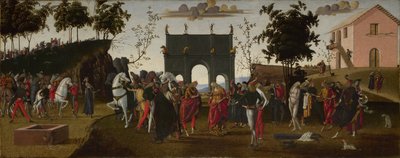 グリセルダの物語。パートI：結婚、c.1490-1495 作： Master of the Story of Griselda