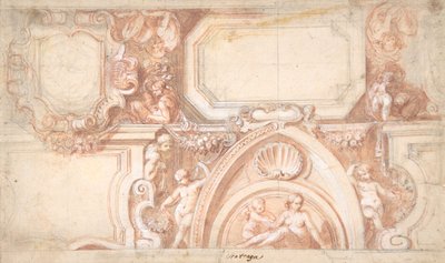 天井のデザイン、1633～1703年 作： Matías Arteaga y Alfaro