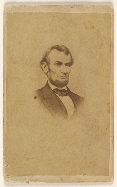 [マシュー・B・ブレイディの写真に彫られたエイブラハム・リンカーン］ 作： Mathew B. Brady