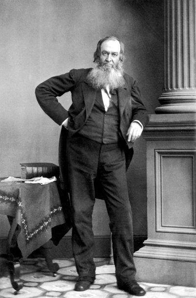 ゲリット・スミスアメリカの政治家、ニューヨーク 作： Mathew B. Brady