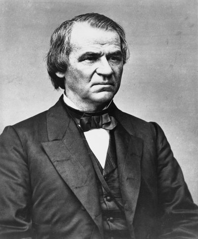 アンドリュージョンソン、1855-65年頃 作： Mathew B. Brady