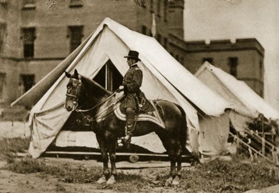 馬の一般的な売春婦、1863 作： Mathew B. Brady