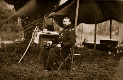 フィリップヘンリーシェリダン少将、1864年 作： Mathew B. Brady