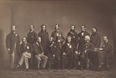 [ニューヨーク衛生委員会のメンバー】 1860年頃 作： Mathew Brady