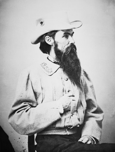 ウィリアム・マホーン少将の肖像（モノクロ・リトグラフ 作： Mathew Brady