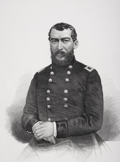 フィリップ・ヘンリー・シェリダンの肖像（1831-88） 作： Mathew B. Brady