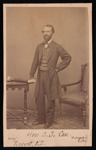 サミュエル・サリバン・コックスの肖像、1824～1889年、1889年以前。 作： Mathew Brady