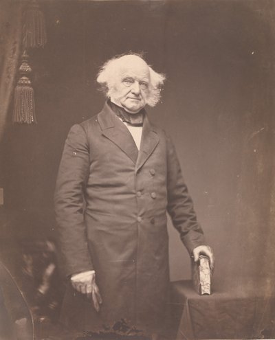 マーティン・ヴァン・ビューレン大統領（1855-58年）。 作： Mathew Brady