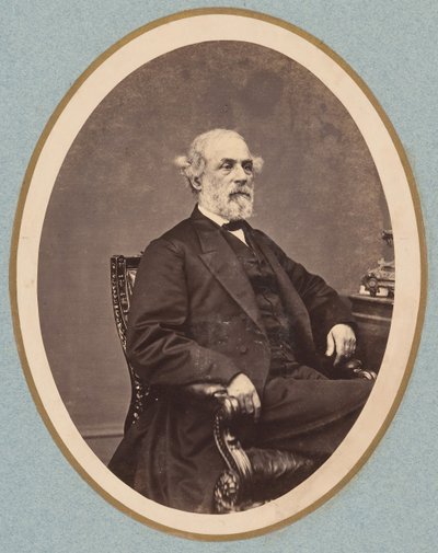 ロバート・E・リー、1869年。 作： Mathew Brady