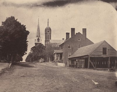 第二軍団病院、ワシントンD.C.、1863年頃 作： Mathew Brady