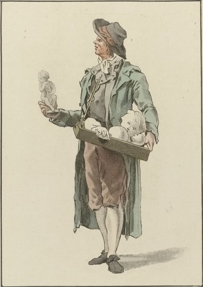 石膏像の露天商 作： Mathias de Sallieth