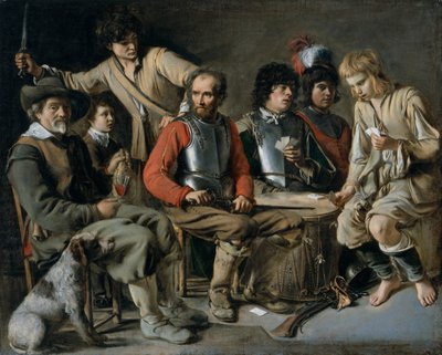 喧嘩」1640年 作： Mathieu Le Nain