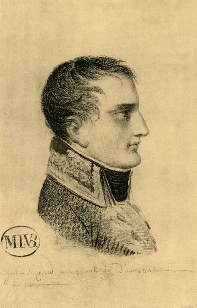 第一執政官としてのナポレオン、1803年または1804年、1921年 作： Mathieu Van Brée