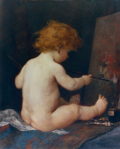 若いアーティスト 作： Mathilde Dietrichson
