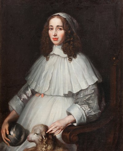 アンナマルガレータフォンハウグヴィッツc.1650 作： Mattaus the Younger Merian