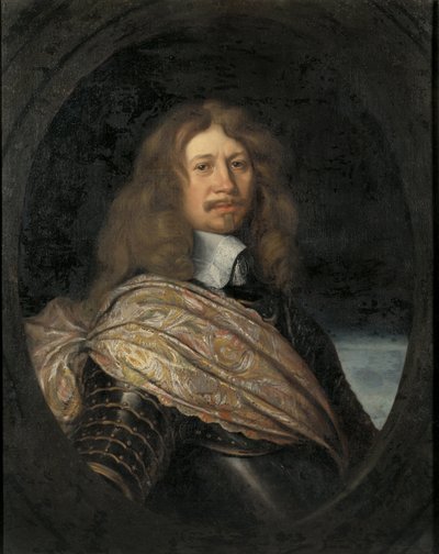 カール・グスタフ・ウランゲル伯爵、軍事家、国家の父 - メリアン、マタイアス（1621-1687）によるサルミス伯爵カール・グスタフ・ウランゲル（1613-1676）の肖像。油彩・キャンバス 作： Mattaus the Younger Merian