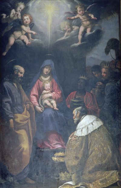 賢者の礼拝、1629 作： Matteo Rosselli