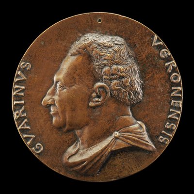 Guarino da Verona, 1374-1460, Humanist [obverse], c. 1446. 作： Matteo di Andrea de Pasti