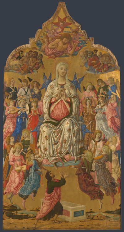 聖母の被昇天、1474年 作： Matteo di Giovanni