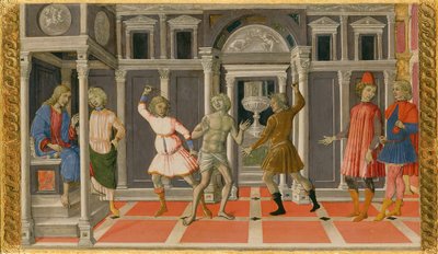 聖ジェロームの夢」1476年 作： Matteo di Giovanni
