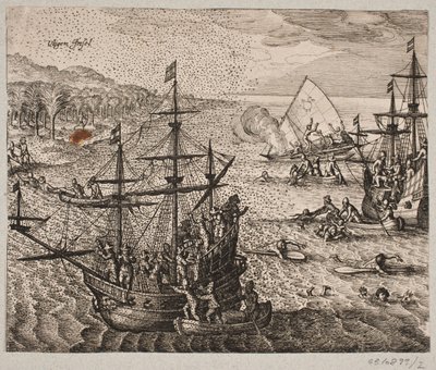 野生の人々がどのように敗北したか 作： Matthäus Merian d.Æ.