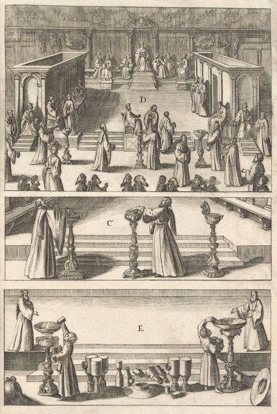 「topographieItalian」のプレート、1688年 作： Matthaus Merian