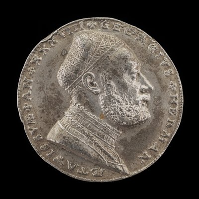 Georg Hermann、1491-1552、ドイツの哲学者[表]、1529。 作： Matthes Gebel