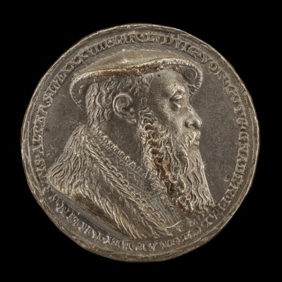 ルートヴィヒ 10 世、1495 年から 1545 年、バイエルン公 1514 年 [表]、1535 年。 作： Matthes Gebel