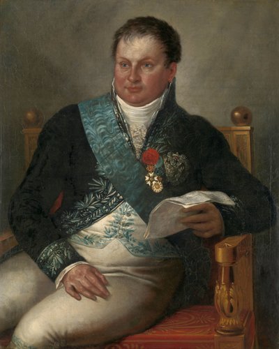 アイザック・ヤン・アレクサンダー・ゴーゲルの肖像 アイザック・ヤン・アレクサンダー・ゴーゲル (1765-1821)。 財務大臣 作： Mattheus Ignatius van Bree