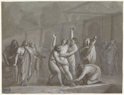 ローマの処刑 作： Mattheus Ignatius van Bree