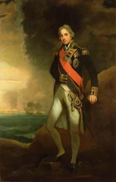 ホレイショ・ネルソン少将 作： Matthew (attr.to) Shepperson