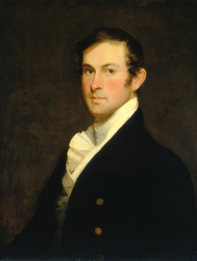 オーガスタス・フィールディング・ホーキンス、1820年頃。 作： Matthew Harris Jouett
