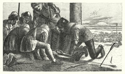 王子の梅の伝説（版画 作： Matthew James (attr. to) Lawless