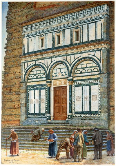 フィエーゾレのバディア、フィレンツェ、イタリア 作： Matthew Thomas Rooke