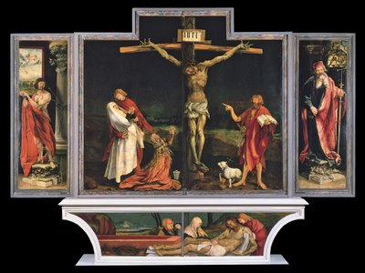 イゼンハイム祭壇画 作： Matthias Grünewald