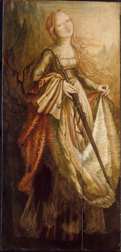 セントキャサリン、1970年代初頭。 作： Matthias Grünewald