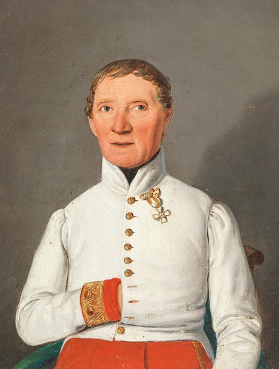フリードリッヒ・ホフマン・フォン・ドナースベルクの肖像 1769-1848, 1842. 作： Matthias Rudolf Toma