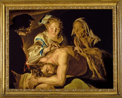 サムソンとデリラ 作： Matthias Stomer