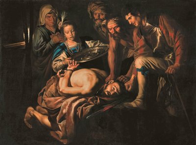 洗礼者ヨハネの斬首、1640年から1645年頃。 作： Matthias Stomer