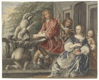 コルネリス・デ・ウィットと彼の家族 作： Matthijs Maris