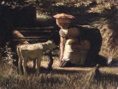 お近づきになるために（The Little Goat） 作： Matthijs Maris