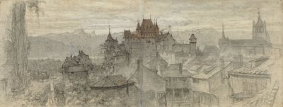 ローザンヌ II の眺め 作： Matthijs Maris