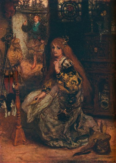 彼は来ている、1874 作： Matthijs Maris