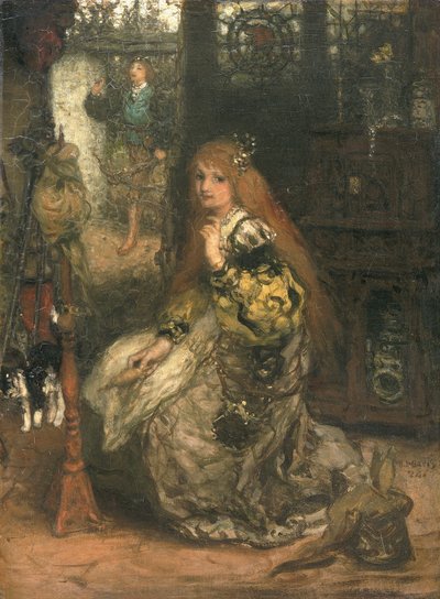 彼が来る」1874年 作： Matthijs Maris