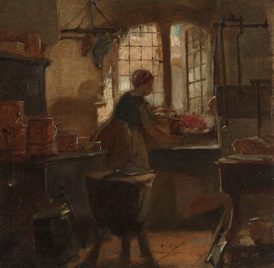 キッチン 作： Matthijs Maris