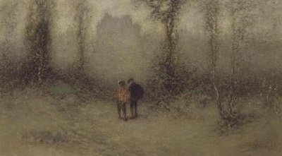 魅惑の城」1887年頃 作： Matthijs Maris